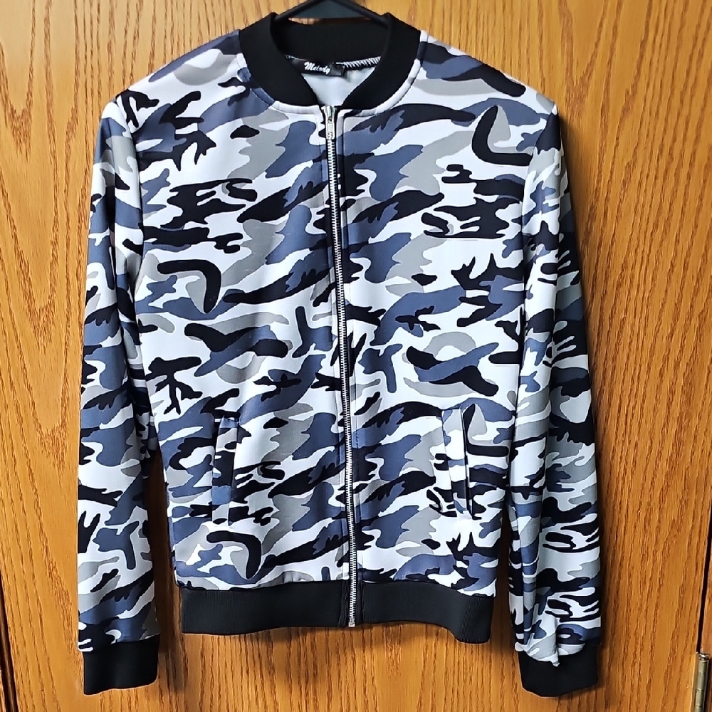 Urban Camouflage Bomber Jacket
